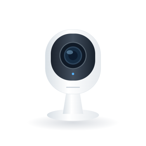 An illustrative indoor smart camera